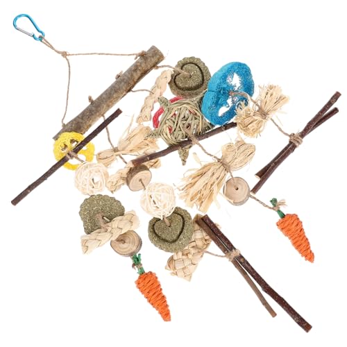 DOITOOL 2 Sets Molarenspielzeug Für Hamster Haustier-zahnspielzeug Kein Schlechter Geruch Chinchilla-käfig-zubehör Schleifspielzeug Für Haustiere DOITOOL 2 Sets Molarenspielzeug Für Hamster Haustier-zahnspielzeug Kein Schlechter Geruch Chinchilla-käfig-zubehör Schleifspielzeug Für Haustiere von DOITOOL