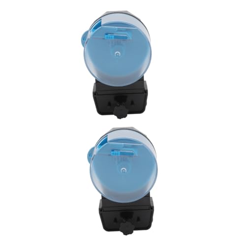 DOITOOL 2 Sets Aquarium Feeder Clip Set Auto Fish Feeder Für Große Tanks Smart Fütterung von DOITOOL