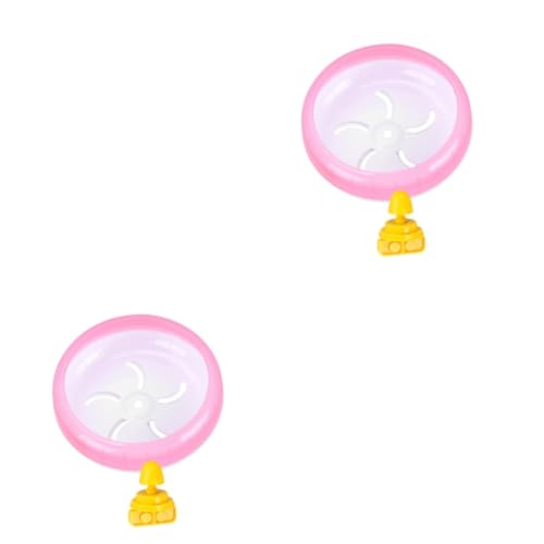 DOITOOL 2 Stück 14 cm Laufrad Für Haustiere Robuste Pp-laufscheibe Für Hamster Ratten Mäuse Rennmäuse Linienfreies Käfigfreundliches Spielzeug DOITOOL 2 Stück 14 cm Laufrad Für Haustiere Robuste Pp-laufscheibe Für Hamster Ratten Mäuse Rennmäuse Linienfreies Käfigfreundliches Spielzeug von DOITOOL