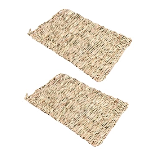 DOITOOL Supplies 2 Pack Natürliche Einstreu Matte für Hamster Meerschweinchen Weiche Ruhe Nester DOITOOL Supplies 2 Pack Natürliche Einstreu Matte für Hamster Meerschweinchen Weiche Ruhe Nester von DOITOOL