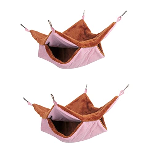 DOITOOL 2 Stücke Sugar Glider Nest Stilvolle Pet Hängematte Bett Verdicken Material Für Eichhörnchen Und Tiere DOITOOL 2 Stücke Sugar Glider Nest Stilvolle Pet Hängematte Bett Verdicken Material Für Eichhörnchen Und Tiere von DOITOOL