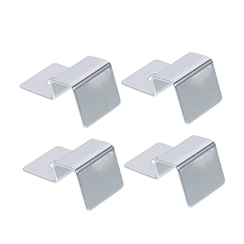 DOITOOL 20 STK Tragrahmen 75-gallonen-Aquarium Abdeckclip Für Randlose Aquarien Deckelklemmen Für Aquarien Halter Für Aquarienabdeckungen Fisch-Tanks Deckplatte Rostfreier Stahl Acryl von DOITOOL