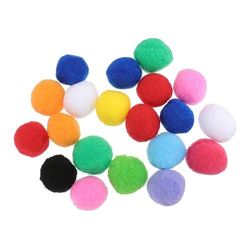 DOITOOL 20 Stücke 4cm Verschiedene Handwerk Flauschigen Bälle für Dekorationen Kätzchen Spielzeug Party Liefert DOITOOL 20 Stücke 4cm Verschiedene Handwerk Flauschigen Bälle für Dekorationen Kätzchen Spielzeug Party Liefert von DOITOOL