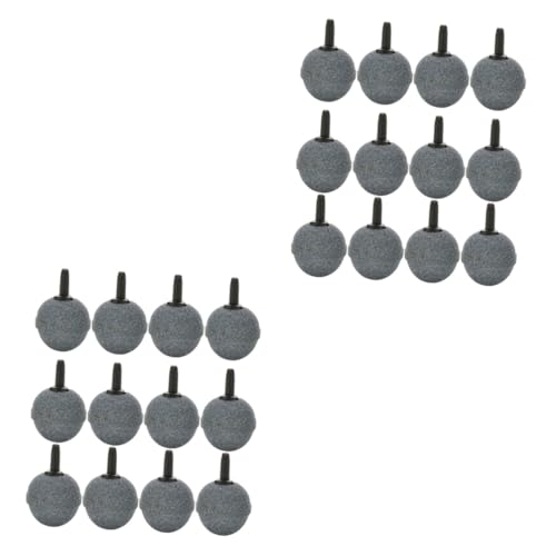 DOITOOL 24 Stück 20 Luftsteine aus Keramik Kleiner Diffusor Aquarium Luftverteiler Ausströmer für Aquarien Blasenstein Blasenkugel Luftpumpe Fischbecken aus Stein Blaser DOITOOL 24 Stück 20 Luftsteine aus Keramik Kleiner Diffusor Aquarium Luftverteiler Ausströmer für Aquarien Blasenstein Blasenkugel Luftpumpe Fischbecken aus Stein Blaser von DOITOOL