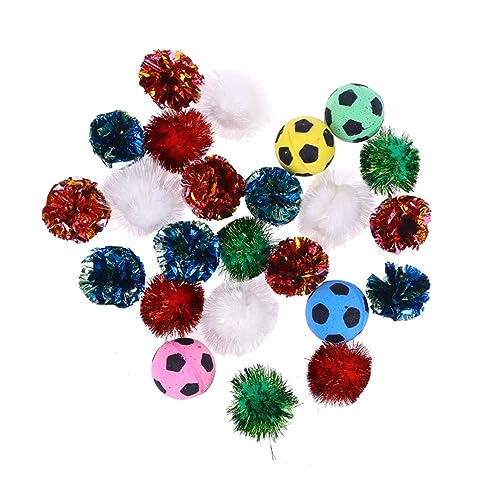 DOITOOL 24St Katzenspielzeug für den Boden Spielzeug für Kätzchen Katzenspielzeug für Freundschaft Spielzeuge Katzenspielzeugbälle Crinkle-Bälle für Katzen Haustier Film DOITOOL 24St Katzenspielzeug für den Boden Spielzeug für Kätzchen Katzenspielzeug für Freundschaft Spielzeuge Katzenspielzeugbälle Crinkle-Bälle für Katzen Haustier Film von DOITOOL