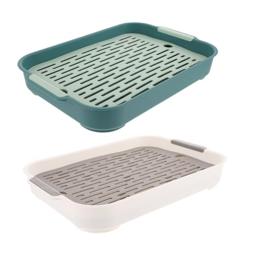 DOITOOL 2Er-Box Kaninchentoilette Toilette für kleine Haustiere Katzenklo-Trainer für Haustiere Hamster Hasentopf aus Plastik Kaninchen Töpfchen Anti-Fall Bettpfanne Reinigungsgeräte Käfig DOITOOL 2Er-Box Kaninchentoilette Toilette für kleine Haustiere Katzenklo-Trainer für Haustiere Hamster Hasentopf aus Plastik Kaninchen Töpfchen Anti-Fall Bettpfanne Reinigungsgeräte Käfig von DOITOOL