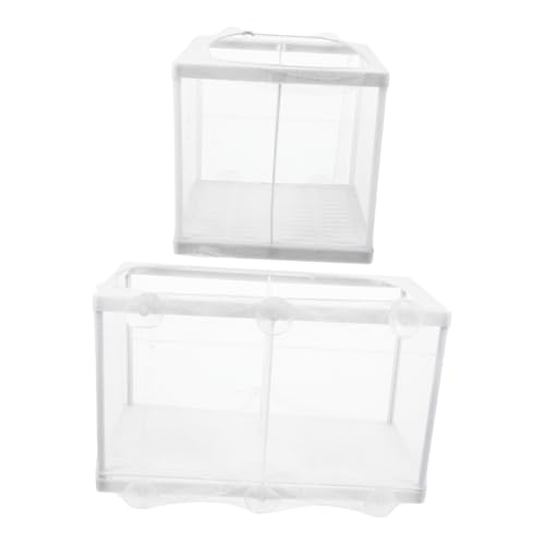 DOITOOL Inkubator Tank Fischzucht 2 Stücke Fisch Box Fisch Isolation Net und Praktische DOITOOL Inkubator Tank Fischzucht 2 Stücke Fisch Box Fisch Isolation Net und Praktische von DOITOOL
