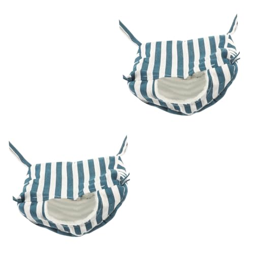 DOITOOL 2stücke Hamster Hängematte Weichem Material Geeignet Für Kleintiere Wie Chinchillas Für Gemütliche Schlafplätze Fördert Tiefen Schlaf Und Tägliche Aktivitäten Für von DOITOOL