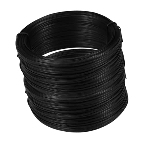 DOITOOL 2St Eisendrahtbinder Bindedraht Gartendraht Handwerksdraht basteldraht schmuckherstellung Garten Drahtgeflecht Bilderdraht hängen biegbarer Draht Kunststoffbeschichtetes PVC Black DOITOOL 2St Eisendrahtbinder Bindedraht Gartendraht Handwerksdraht basteldraht schmuckherstellung Garten Drahtgeflecht Bilderdraht hängen biegbarer Draht Kunststoffbeschichtetes PVC Black von DOITOOL