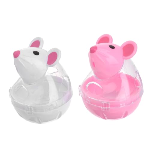 DOITOOL 2St Automatisches Katzenspielzeug Futterspender für Haustiere Essen Spielzeuge Katzenfutter Interaktives Katzenspielzeug beissen Zubringer Katzenzubehör DOITOOL 2St Automatisches Katzenspielzeug Futterspender für Haustiere Essen Spielzeuge Katzenfutter Interaktives Katzenspielzeug beissen Zubringer Katzenzubehör von DOITOOL