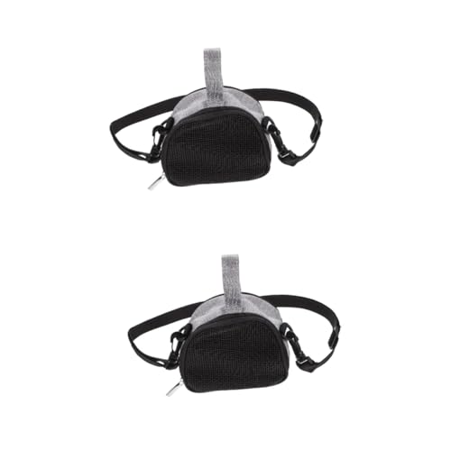 DOITOOL 2 Stücke Outdoor Zubehör Meerschweinchen Tasche Einfach Zipper für Haustier Reise von DOITOOL