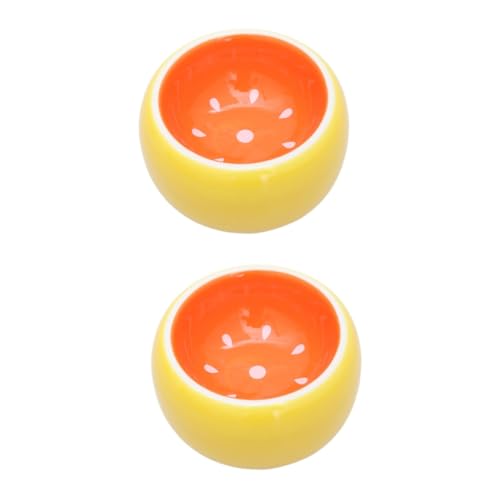 DOITOOL 2 Stücke Keramik Pet Feeder Bowl Obst Form Für Hamster Tier Fütterung Schüssel Gesunde Material DOITOOL 2 Stücke Keramik Pet Feeder Bowl Obst Form Für Hamster Tier Fütterung Schüssel Gesunde Material von DOITOOL