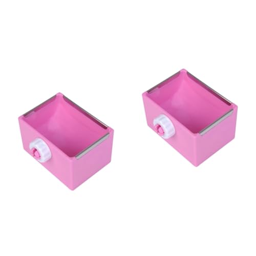 DOITOOL 2st Futternapf Quadratische Schüssel Für Kaninchen Kaninchenschale Kiste Hundenapf Schüsseln Für Haustierkäfige Hundebox Wassernapf Kein Verschütten Hundenäpfe Meerschweinchen DOITOOL 2st Futternapf Quadratische Schüssel Für Kaninchen Kaninchenschale Kiste Hundenapf Schüsseln Für Haustierkäfige Hundebox Wassernapf Kein Verschütten Hundenäpfe Meerschweinchen von DOITOOL
