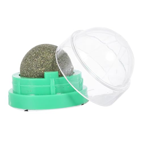 DOITOOL 2St Katzenbiss Minzbonbons Katzenspielzeug Bulk-Lutscher kaut Twerking-Spielzeug Spielzeuge Katze leckt Ball Katze behandelt Minzkugel Schüttgut Snack Haarball Süssigkeit rotieren von DOITOOL