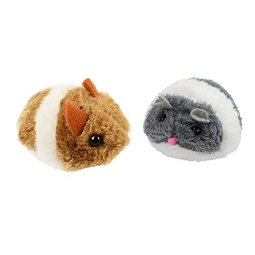 DOITOOL 2 Stücke Gemischt Stil Katze Quietschende Mäuse Interaktive Katze Ziehen Spielzeug Kätzchen Spielzeug für Heimtierbedarf DOITOOL 2 Stücke Gemischt Stil Katze Quietschende Mäuse Interaktive Katze Ziehen Spielzeug Kätzchen Spielzeug für Heimtierbedarf von DOITOOL