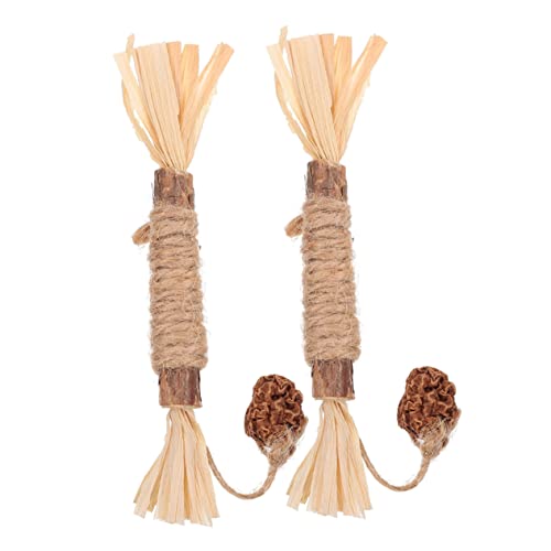 DOITOOL Katze Zahnen Molar Silvervine Sticks 2pcs Katze Spielzeug Kauen Stick Spielzeug Kätzchen Zähne Reinigung DOITOOL Katze Zahnen Molar Silvervine Sticks 2pcs Katze Spielzeug Kauen Stick Spielzeug Kätzchen Zähne Reinigung von DOITOOL