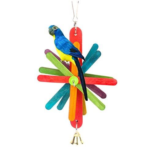 DOITOOL 2-teiliges Kauspielzeug-Set Für Papageien Bunter Block Vogelbeißspielzeug Für Papageien Sicheres Material Vogelbeißspielzeug Für Papageien Vogelpapagei-Spielzeug DOITOOL 2-teiliges Kauspielzeug-Set Für Papageien Bunter Block Vogelbeißspielzeug Für Papageien Sicheres Material Vogelbeißspielzeug Für Papageien Vogelpapagei-Spielzeug von DOITOOL