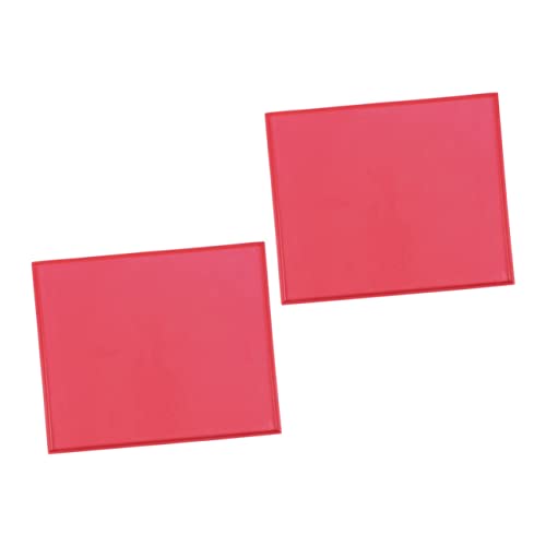 DOITOOL Material Tierfutternapf Tischset Tischset Rot 2er Pack Futtermatten Für Hunde Und Katzen Ohne Silikon Design DOITOOL Material Tierfutternapf Tischset Tischset Rot 2er Pack Futtermatten Für Hunde Und Katzen Ohne Silikon Design von DOITOOL