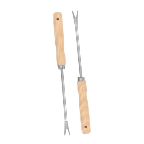 DOITOOL 2St Wurzelpflücker aus Holz manuelle Unkrautstecher Unkrautjäter Entfernungswerkzeug langstielige Jätwerkzeuge Abzieher Gartenwerkzeug holzwerkzeug Graswerkzeuge Graspflücker Eisen DOITOOL 2St Wurzelpflücker aus Holz manuelle Unkrautstecher Unkrautjäter Entfernungswerkzeug langstielige Jätwerkzeuge Abzieher Gartenwerkzeug holzwerkzeug Graswerkzeuge Graspflücker Eisen von DOITOOL