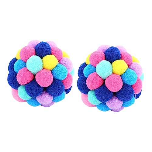 DOITOOL 2st Lustige Katzenkugelglocken Rasselspielzeugball Für Katze Katzenglockenkugeln Spielzeug Glocken Kätzchen Glockenkugeln Pagode Für Aquarium Bunte Glocken Katzenspielzeug Handbuch DOITOOL 2st Lustige Katzenkugelglocken Rasselspielzeugball Für Katze Katzenglockenkugeln Spielzeug Glocken Kätzchen Glockenkugeln Pagode Für Aquarium Bunte Glocken Katzenspielzeug Handbuch von DOITOOL