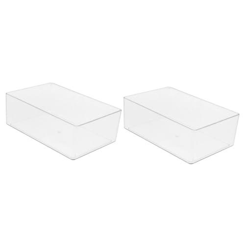 DOITOOL 2stücke Cage Sand Bath Box Für Hamster Transparente Für Kleintiere Für Chinchillas Und Mäuse Leicht Zu Reinigen Und Platzsparend Perfektes Zubehör Für Haustierbedarf von DOITOOL