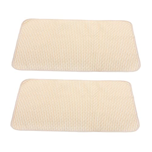 DOITOOL 2St Futter für Meerschweinchenkäfige Wiederverwendbare Hundepipipads waschbar Urinpads urinunterlagen für Hunde Dog Pee Pads waschbare -Unterlage Pet Pee Pads Windelmatte Tier DOITOOL 2St Futter für Meerschweinchenkäfige Wiederverwendbare Hundepipipads waschbar Urinpads urinunterlagen für Hunde Dog Pee Pads waschbare -Unterlage Pet Pee Pads Windelmatte Tier von DOITOOL