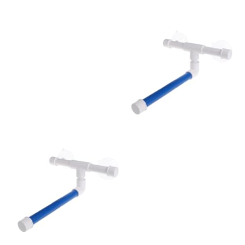 DOITOOL 2St Badzubehör Vogelständer Barsch Vogel Stehen Papageienständer Barsch aufstehen Spielzeug Vogelbadständer Halter für Papageienständer Halterung Badewannenregal DOITOOL 2St Badzubehör Vogelständer Barsch Vogel Stehen Papageienständer Barsch aufstehen Spielzeug Vogelbadständer Halter für Papageienständer Halterung Badewannenregal von DOITOOL