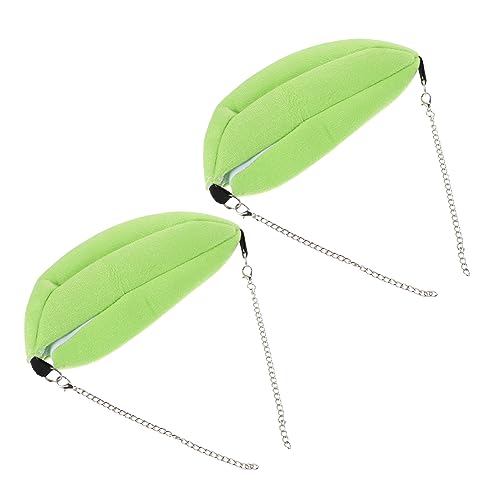 DOITOOL 2pcs Flanell Hamster Hängen Etagenbett Hängematte Käfig Gemütliche Warme Bett Für Haustiere von DOITOOL