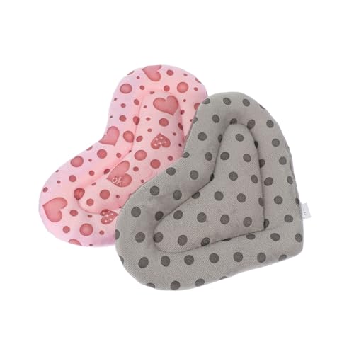 DOITOOL Hohe Atmungsaktivität Haustier Bett Matte 2pcs Warm Hamster Nest Kissen für Ratten Igel und Meerschweinchen DOITOOL Hohe Atmungsaktivität Haustier Bett Matte 2pcs Warm Hamster Nest Kissen für Ratten Igel und Meerschweinchen von DOITOOL
