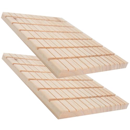 DOITOOL Kratzmatte Aus Holz 2er-Set Schleifbrett Schleifplatte Für Haustiere Leicht Zu Reinigen Schützt Die Krallen Ihres Haustieres DOITOOL Kratzmatte Aus Holz 2er-Set Schleifbrett Schleifplatte Für Haustiere Leicht Zu Reinigen Schützt Die Krallen Ihres Haustieres von DOITOOL