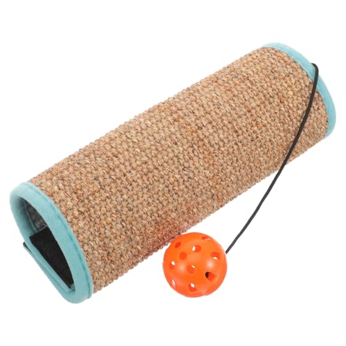 DOITOOL 2stücke Kreativer Titel Interaktives Katzenspielzeug Aus Sisal Glöckchen Kratzbrett Für Katzen Und Kätzchen Fördert Spiel Und Pflege Schützt Möbel Langlebig Und von DOITOOL
