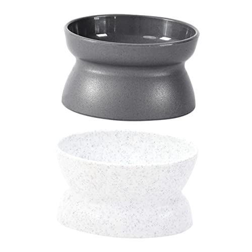 DOITOOL 2 Stücke Katze Schräg Schüssel Haustier Fütterung Schüssel Sicher Abgerundete Kanten DOITOOL 2 Stücke Katze Schräg Schüssel Haustier Fütterung Schüssel Sicher Abgerundete Kanten von DOITOOL