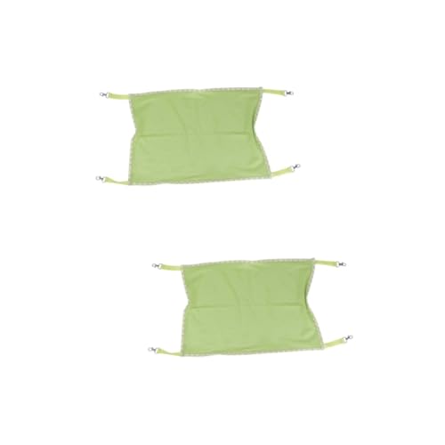 DOITOOL 2 Stücke Atmungsaktive Mesh Katze Hängematte Bett Zu Käfig Große Größe Etagen Käfig Pad DOITOOL 2 Stücke Atmungsaktive Mesh Katze Hängematte Bett Zu Käfig Große Größe Etagen Käfig Pad von DOITOOL