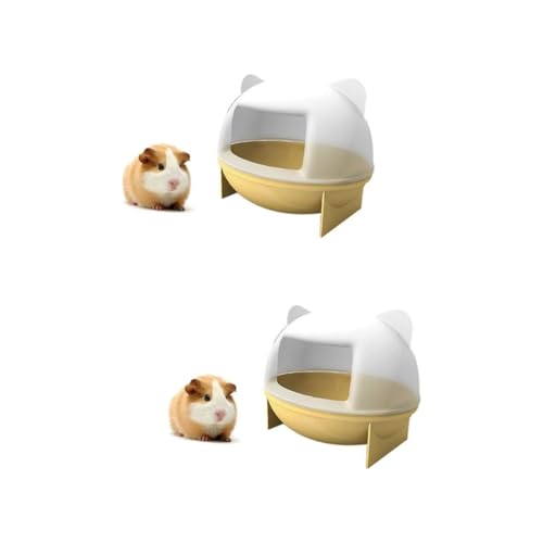 DOITOOL Nager Plattform Chinchilla Sandbadehaus 2st Mülltonnenverkleidung Haustier Badesand DOITOOL Nager Plattform Chinchilla Sandbadehaus 2st Mülltonnenverkleidung Haustier Badesand von DOITOOL