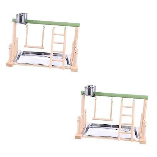 DOITOOL 2 Stücke Papagei Stehen Rack Vogel Papagei Schaukel Spielzeug Vogel Spielen Stehen Für Sittiche Ausbildung Regal DOITOOL 2 Stücke Papagei Stehen Rack Vogel Papagei Schaukel Spielzeug Vogel Spielen Stehen Für Sittiche Ausbildung Regal von DOITOOL