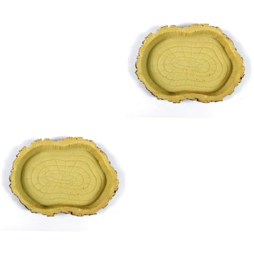 DOITOOL 2st Zuchtschale Schale Aus Harz Schildkröte Gecko Schlange Haustier Futterteller Für Haustiere Vivarium Futter Wassernapf Futternapf Für Reptilien Fressnapf Kletterndes Haustier DOITOOL 2st Zuchtschale Schale Aus Harz Schildkröte Gecko Schlange Haustier Futterteller Für Haustiere Vivarium Futter Wassernapf Futternapf Für Reptilien Fressnapf Kletterndes Haustier von DOITOOL
