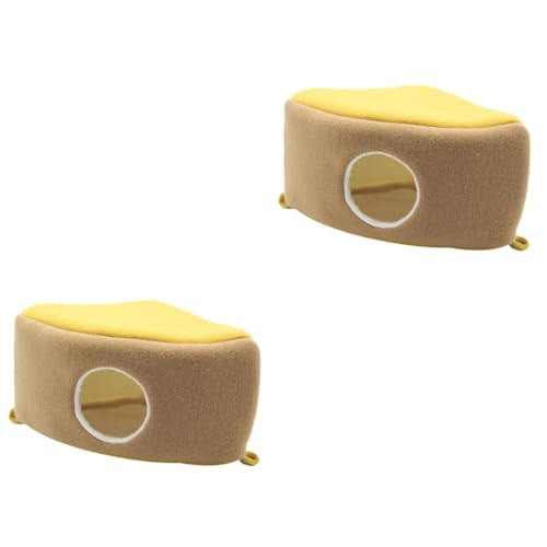 DOITOOL 2 Stücke Pet Nest Meerschweinchen Hängematte Hängematte Bett Warme Schlaf Nest Für Meerschweinchen Und Hamster von DOITOOL