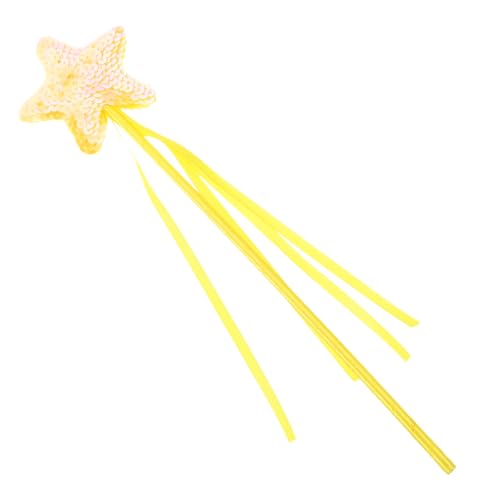 DOITOOL 2st Spielzeug Für Welpen Spielzeuge Kätzchen Spielzeug Zauberstab Star Cat Teaser Kätzchen Interaktives Spielzeug Katzenspielzeug Haustier Schleife von DOITOOL