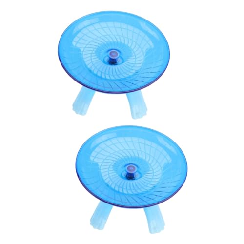 DOITOOL 2 Stücke Nicht-Run Disc Übung Rad Für Hamster Pet Ratten Tiere Pet Übung Spielzeug DOITOOL 2 Stücke Nicht-Run Disc Übung Rad Für Hamster Pet Ratten Tiere Pet Übung Spielzeug von DOITOOL