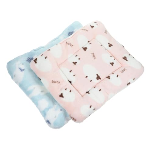 DOITOOL Bettmatten-Set Für Meerschweinchen Weiche Und Warme Einstreu Für Hasen Wiederverwendbare Decke Kleintierbedarf Käfigbettunterlage Isolierte Matte DOITOOL Bettmatten-Set Für Meerschweinchen Weiche Und Warme Einstreu Für Hasen Wiederverwendbare Decke Kleintierbedarf Käfigbettunterlage Isolierte Matte von DOITOOL
