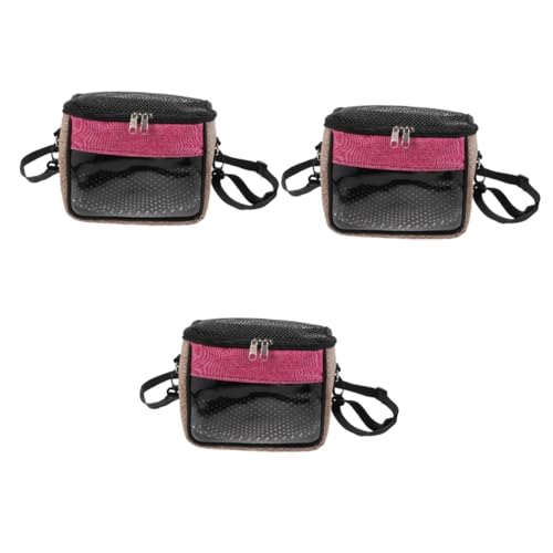 DOITOOL 3 Stücke Hamster Tragen Tasche Haustier Tragetasche Für Ratten Outdoor Tasche Sling Tasche Komfort von DOITOOL