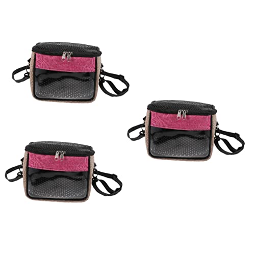 DOITOOL 3 Stücke Hamster Tragetasche Haustier Handtasche für Outdoor-Abenteuer Eichhörnchen Chinchilla von DOITOOL