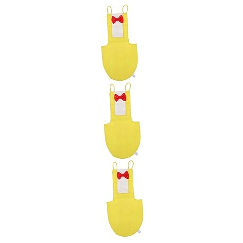 DOITOOL 3 Stück Papageienwindeln Atmungsaktive Vogelwindeln Für Vögel Baumwolle Haustier-vogelbedarf Vogelwindeln Modisches Design von DOITOOL