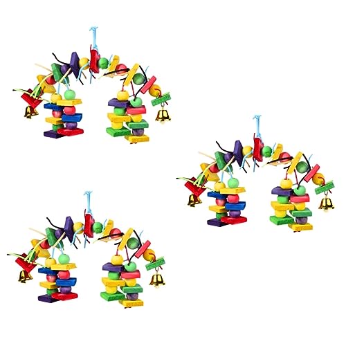 DOITOOL 3 STK Papageiennagespieße Papageienspielzeug Beißspielzeug Papageienkäfig Spielzeug Vogel Spielzeug Holzspielzeug Kauspielzeug Für Papageien Holzbausteine Haustier Vögel Hölzern DOITOOL 3 STK Papageiennagespieße Papageienspielzeug Beißspielzeug Papageienkäfig Spielzeug Vogel Spielzeug Holzspielzeug Kauspielzeug Für Papageien Holzbausteine Haustier Vögel Hölzern von DOITOOL