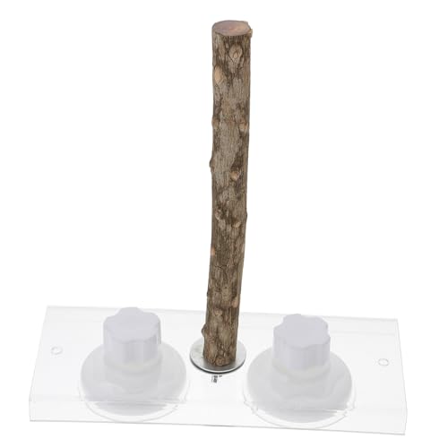DOITOOL Spielstand Vogel Wellensittich Vogelplattform 3 STK Papageienständer Spielzeug Vogelkäfig Leiter Acrylplatte DOITOOL Spielstand Vogel Wellensittich Vogelplattform 3 STK Papageienständer Spielzeug Vogelkäfig Leiter Acrylplatte von DOITOOL