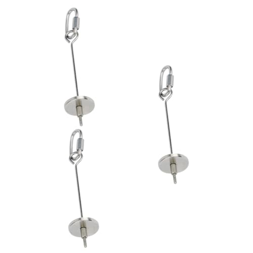 DOITOOL 3 Stücke Edelstahl Vogel Obst Papagei Gemüse Vogel Feeder Papagei Feeder Zubehör von DOITOOL