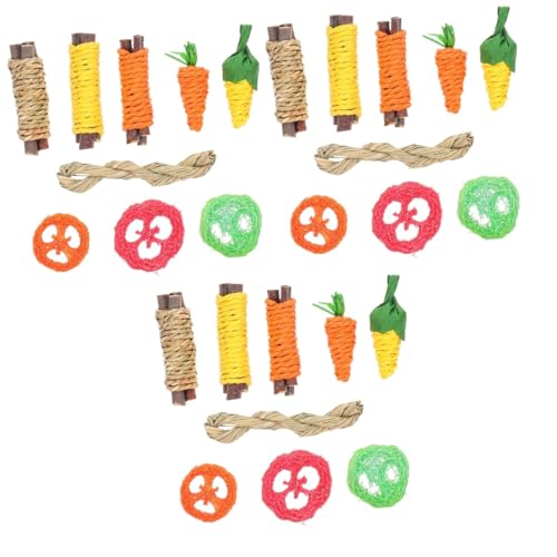 DOITOOL 3 Sätze Hamster-Spielzeug Kleintierkauen Hamster Beißspielzeug Gefüllte Hundespielzeuge Welpen-kit Hühneranzug Spielzeug Zum Aufhängen Hasenanzug Der Hund Hölzern Meerschweinchen DOITOOL 3 Sätze Hamster-Spielzeug Kleintierkauen Hamster Beißspielzeug Gefüllte Hundespielzeuge Welpen-kit Hühneranzug Spielzeug Zum Aufhängen Hasenanzug Der Hund Hölzern Meerschweinchen von DOITOOL