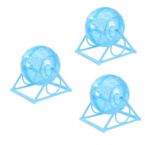 DOITOOL 3 Stück Fitness-spaß Für Ihr Haustier Hamster Laufrollenspielzeug Haustier-trainingsspielzeug Nicht-Design Für Kleintiere von DOITOOL