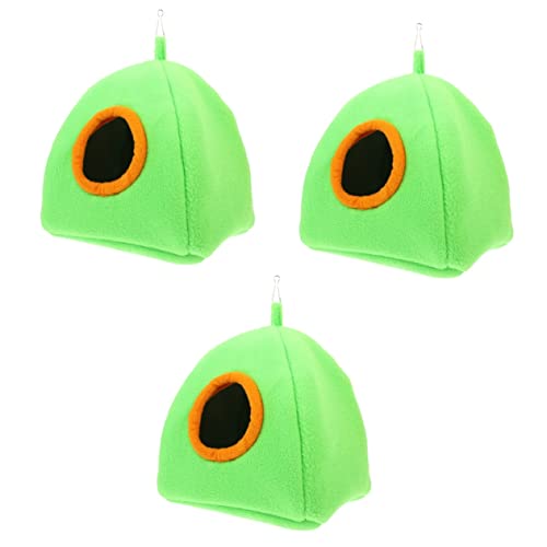 DOITOOL 3 Stücke Hamster Häuser Atmungsaktive Hideouts Einfache Befestigung Für Haustier Käfige DOITOOL 3 Stücke Hamster Häuser Atmungsaktive Hideouts Einfache Befestigung Für Haustier Käfige von DOITOOL