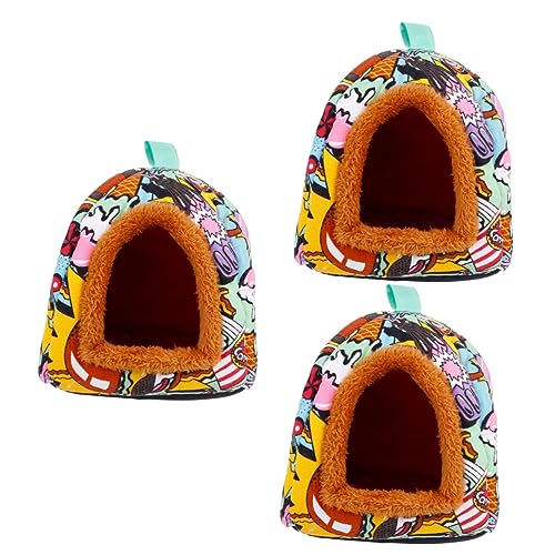 DOITOOL 3-teiliges Vielseitiges Haustiernest Atmungsaktives Meerschweinchen-zwinger-Design Für Hamster Und Meerschweinchen DOITOOL 3-teiliges Vielseitiges Haustiernest Atmungsaktives Meerschweinchen-zwinger-Design Für Hamster Und Meerschweinchen von DOITOOL